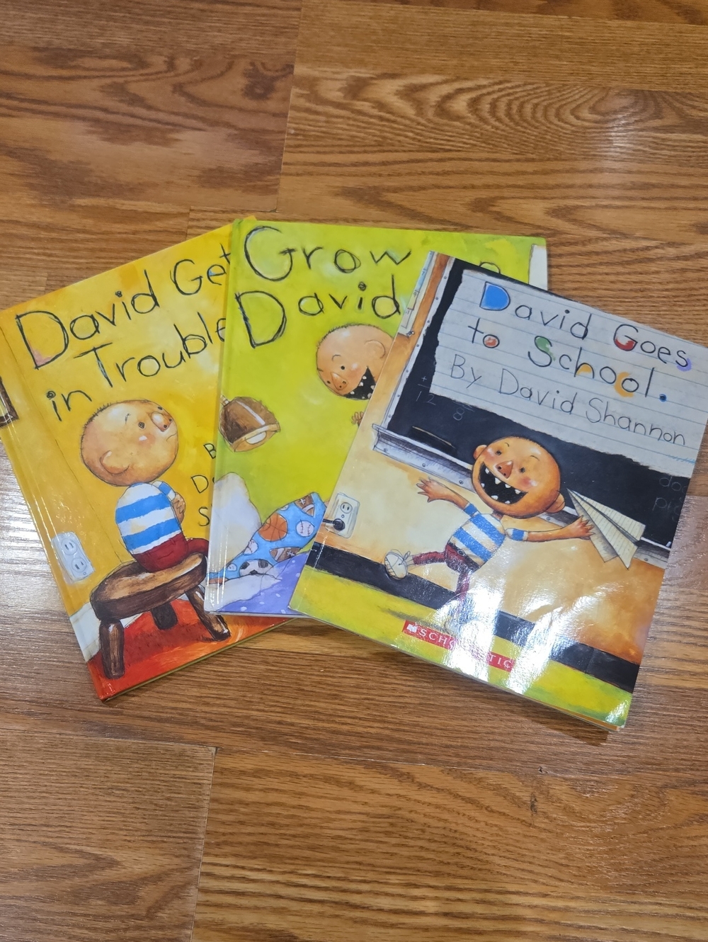 David Goes To School, Grow Up David,& David Gets In Trouble
